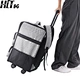 Detachable wheel boardgame backpack